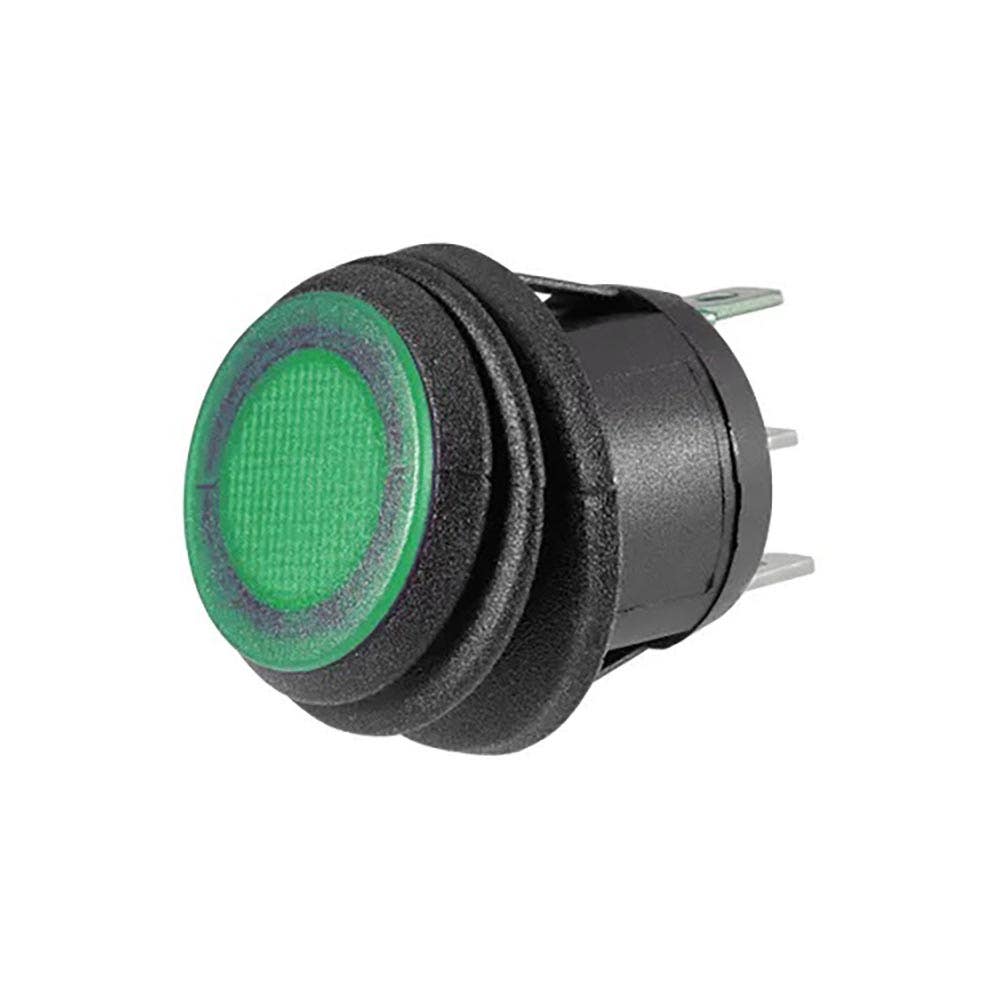 NARVA 12V LED W/PROOF ROCKER - GREEN_232817_62038BL