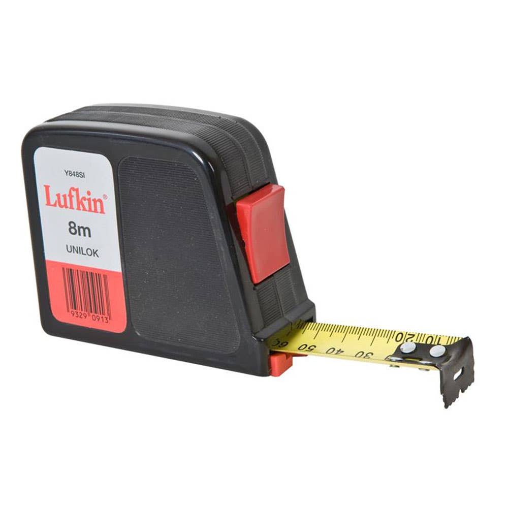 Tape Measure 8m x 25mm Metric Unilok Lufkin_2330005_Y848SI18