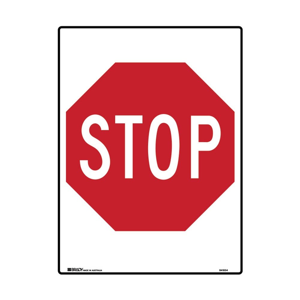 Sign Stop 450x600 Poly 233568 841854