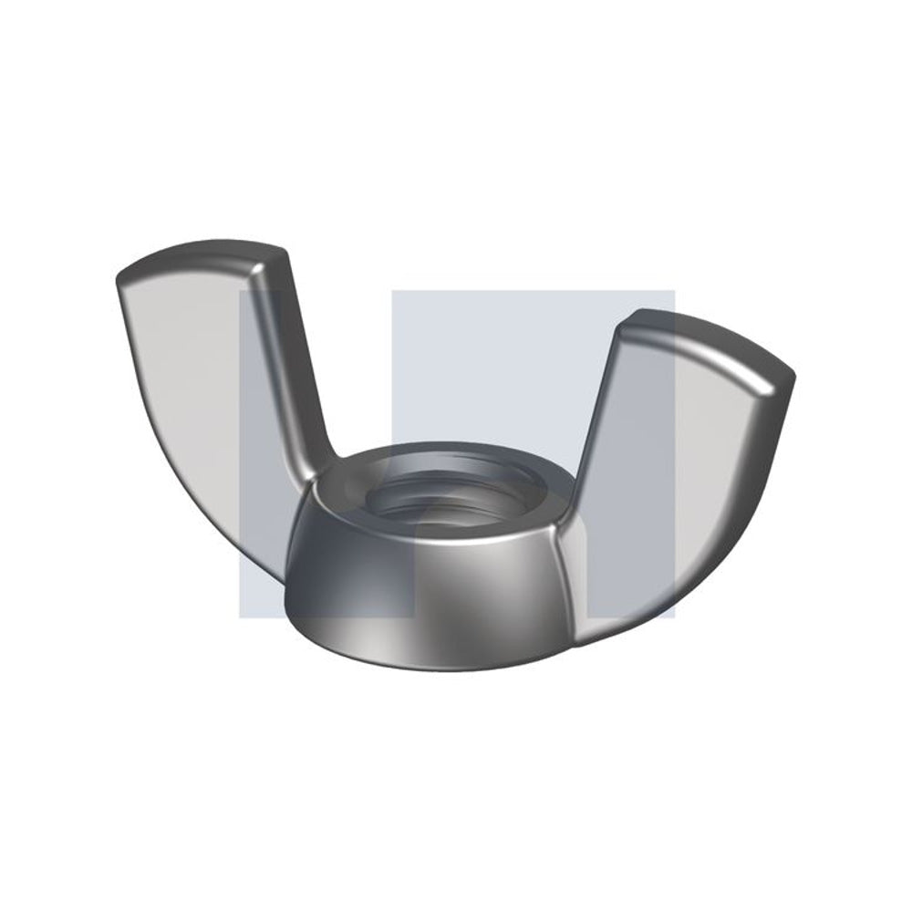 Wing Nut Mechanical Galvanised Uni 5448/Mild Steel M12 - Pk 100_40093601_NWMSMCM12