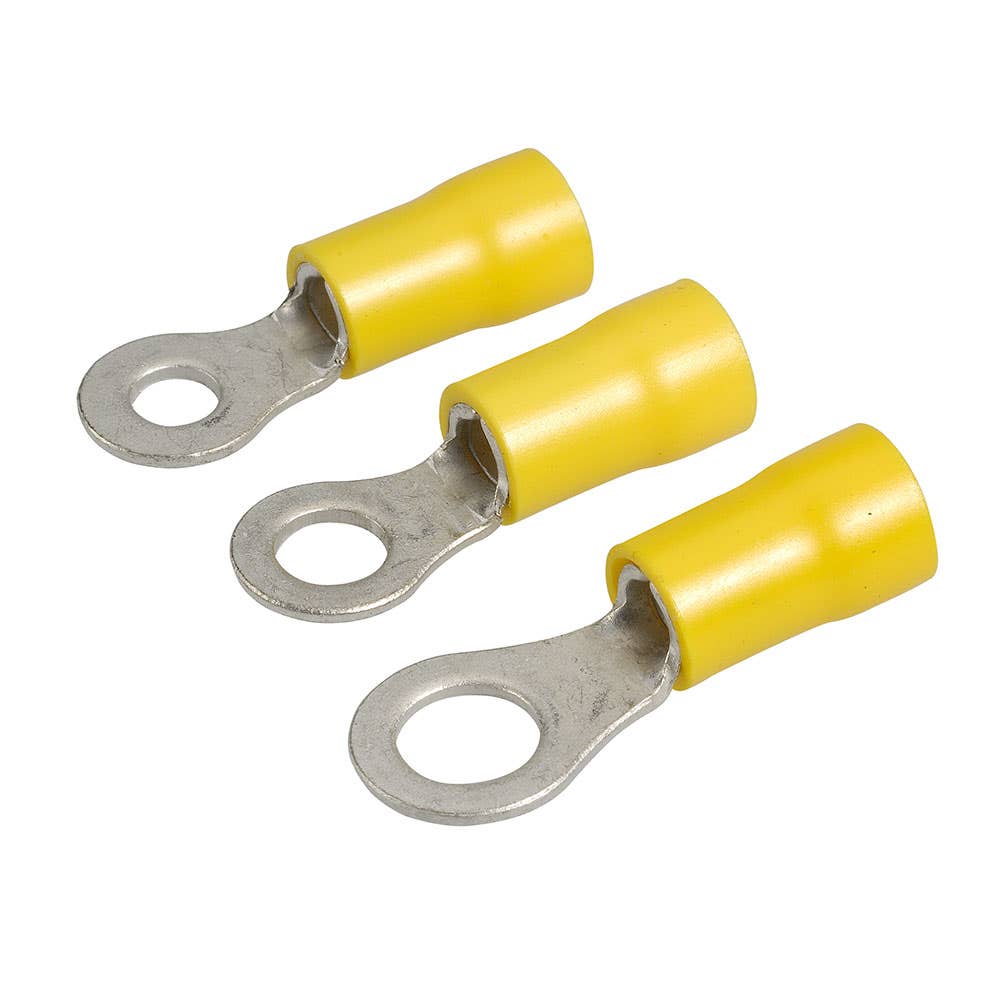 Ring Terminal Yellow 5-6mm x 4.3mm Pk 14 Narva 239641 56084BL