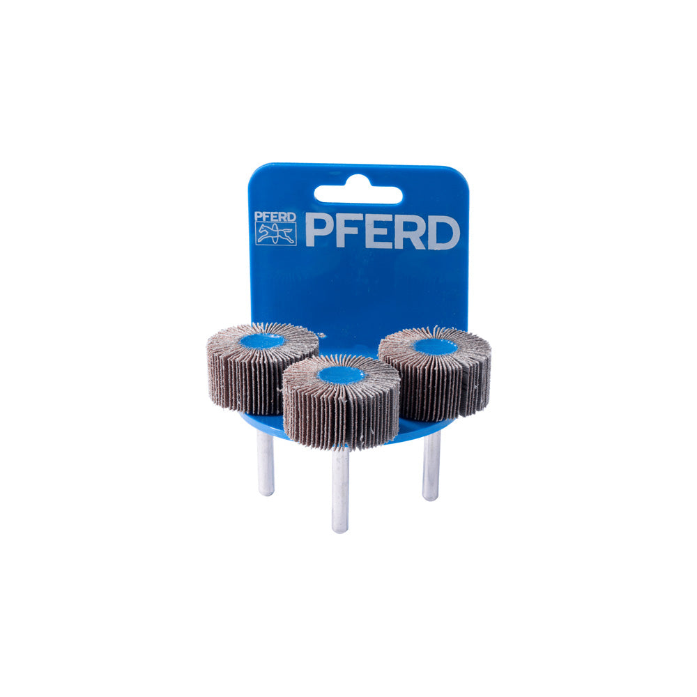 POS aluminium oxide mounted flap wheel F 40x20 mm shank 6 mm A80_40108487_47800134