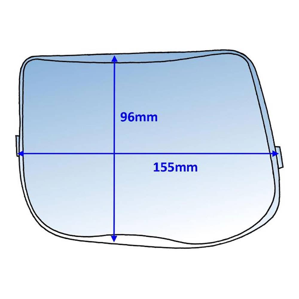 Cover Lens External 9100 Scratch Resistant Weldclass Pk 10 243608 P7-CLSG91/10