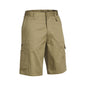 Shorts 87R Khaki Cotton Drill 240gsm Utility Vent Bisley_36002483_BSH1999_BCDRR87