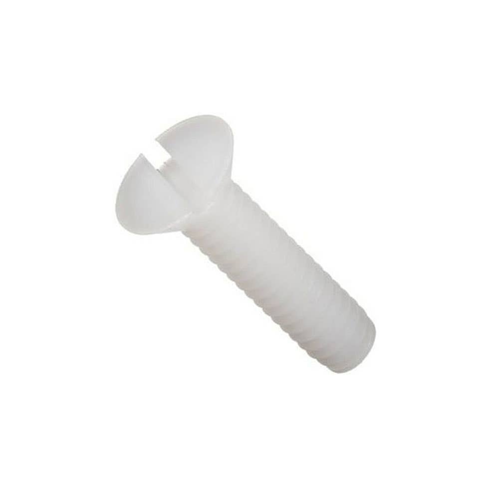 Screw Metal Thread Countersunk Slot Nylon 12 X 65mm 247826 MS66CSM120065