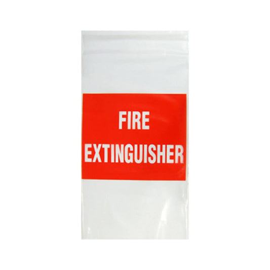 Fire Extinguisher Plastic Bag Cover 330 x 550mm 249698 BAGPS