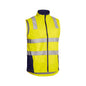 Vest Soft Shell Hi Vis Yellow/Navy Small BV0348T Bisley_198501_BV0348T_TT04S