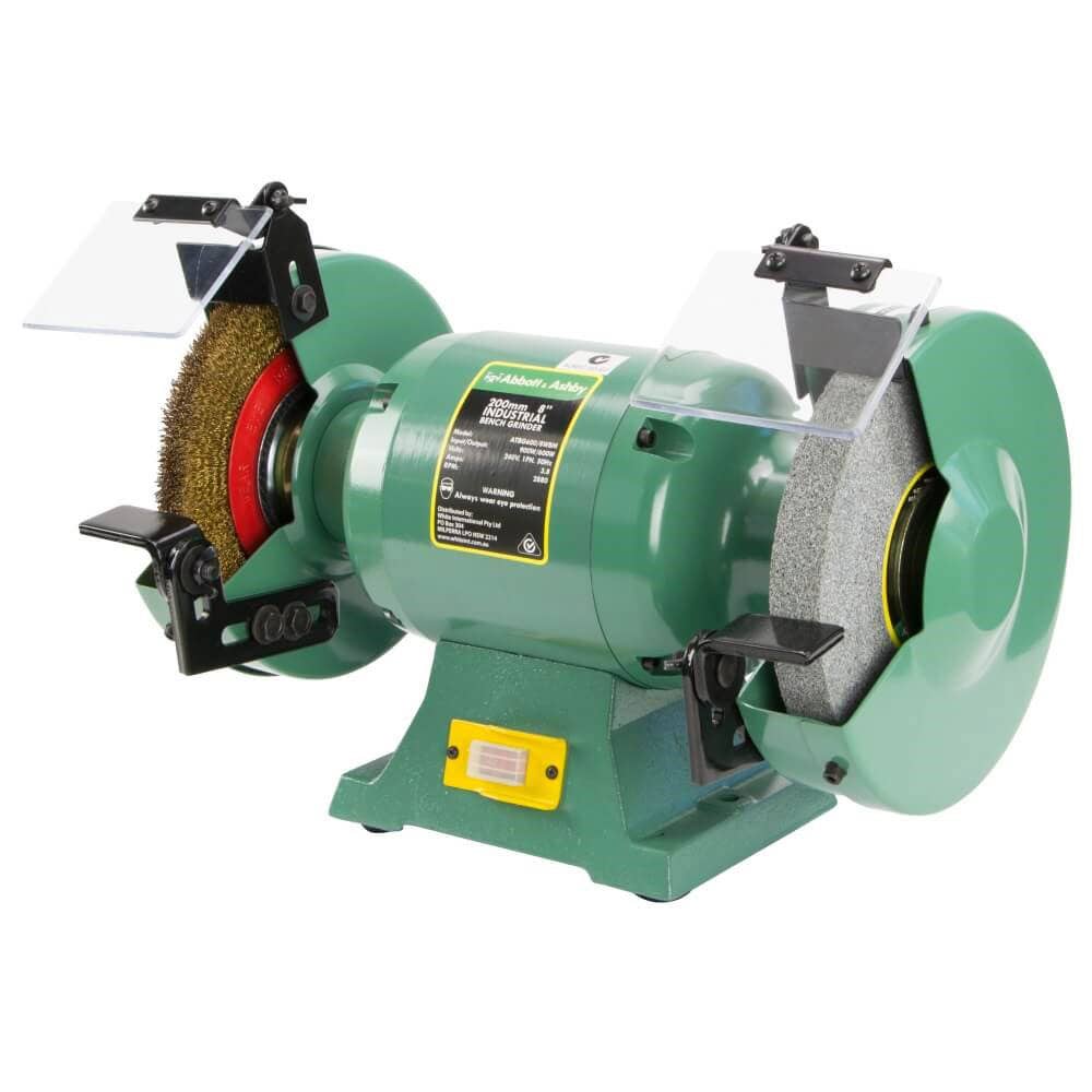 Industrial Bench Grinder 8 Inch With Wire Wheel  ATB600/8WBM 250982 804533