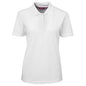 Polo Shirt S/S Womens Poly Cotton 210gsm Signature White 10 BAE Logo 50105085 BAE 2LPS-WHT-10