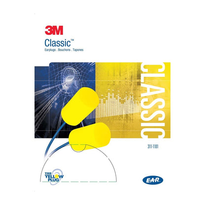 E-A-R&trade; Classic&trade; Corded Earplugs 200 Pack_254099_7000002301