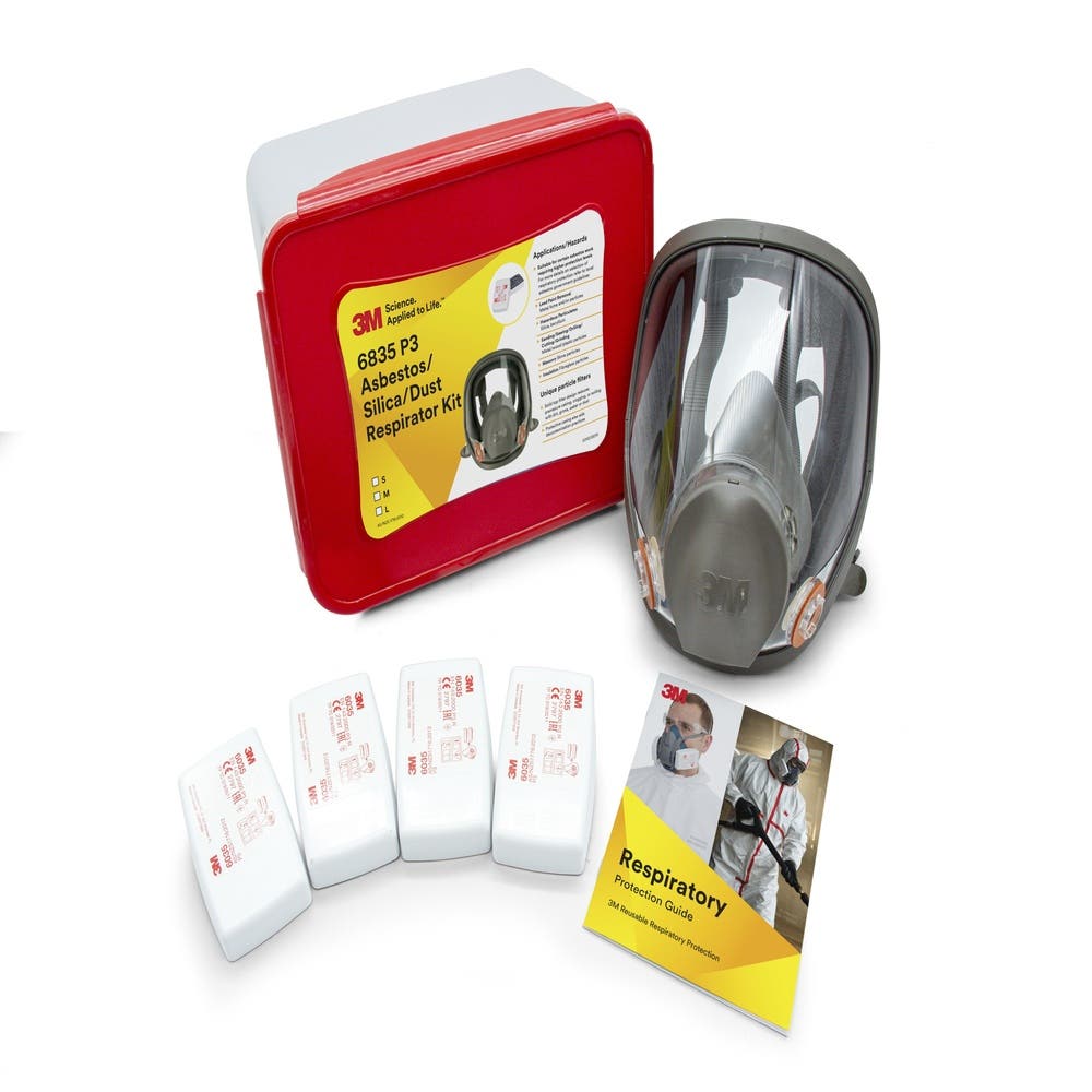 Asbestos & Dust Respirator Kit 6835 P3 Medium_254297_7012891426