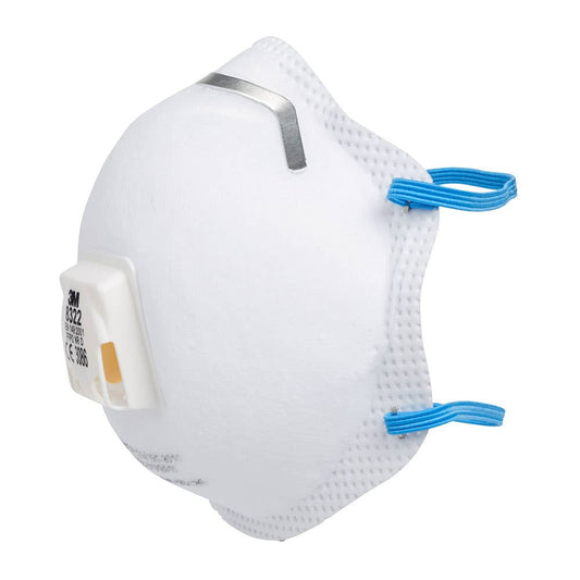 8322 Cupped P2 Valved Disposable Respirator 10 Pk 257645 7100010817