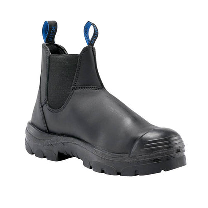 Boots Steel Toe Elastic Side Bump Cap PR Sole Black Hobart 10 Steel Blue_260399_382101-100-BLK