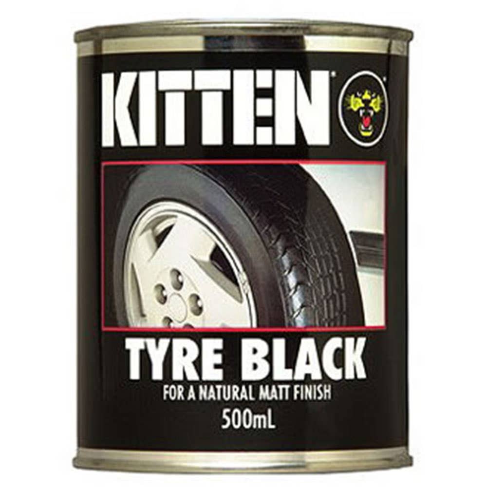 Kitten Tyre Black 500ml 265128 19123