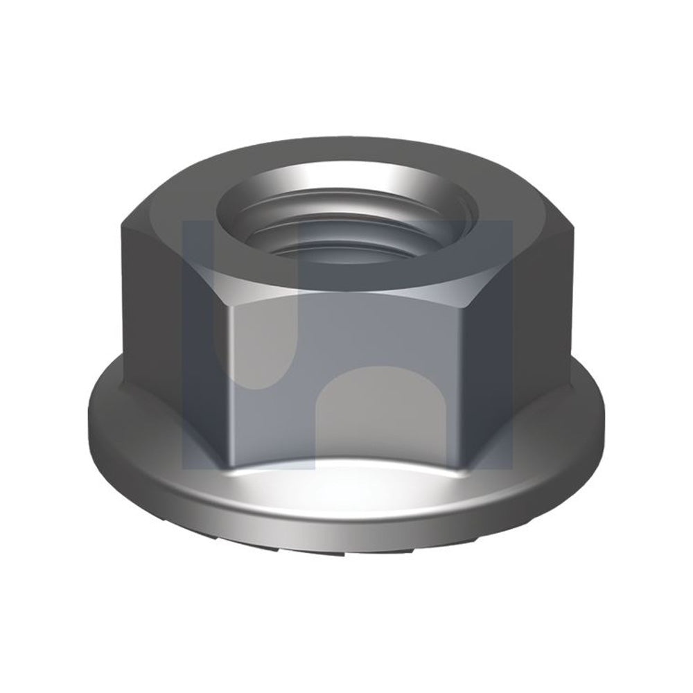 Unf Serrated Hex Flange Nut Zinc Plate Ifi 145/B18 2.2/Gr 8 1/2'' Pk 100_40093362_NFG8ZF050