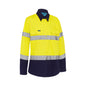 2712T Ladies Cotton Taped Shirt 145gsm