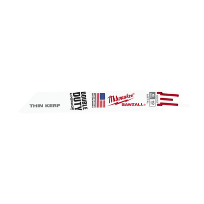 Blade Recip SAWZALL Thin Kerf Metal 150mm 10tpi Pk/5 272196 48005092