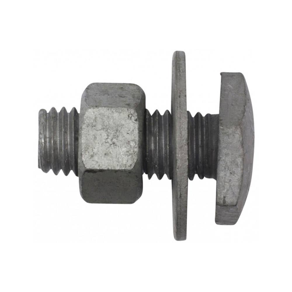 Bolt + Nut + Washer Fascia Class 4.6 Galvanied 1.75P 12 X 30mm 272278 KBAMSGCM120030