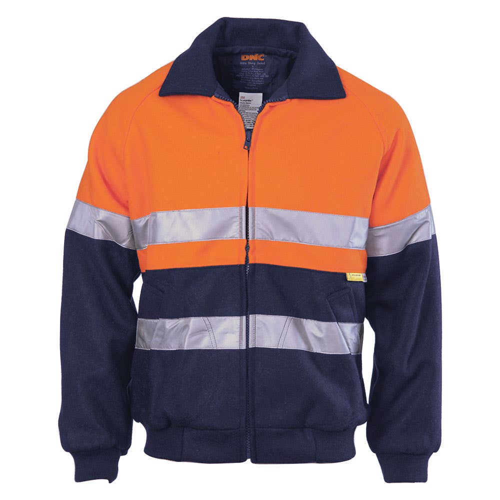 Hi-Vis Bomber Jacket Bluey Taped Two-Tone Superior Energy SUEN3859