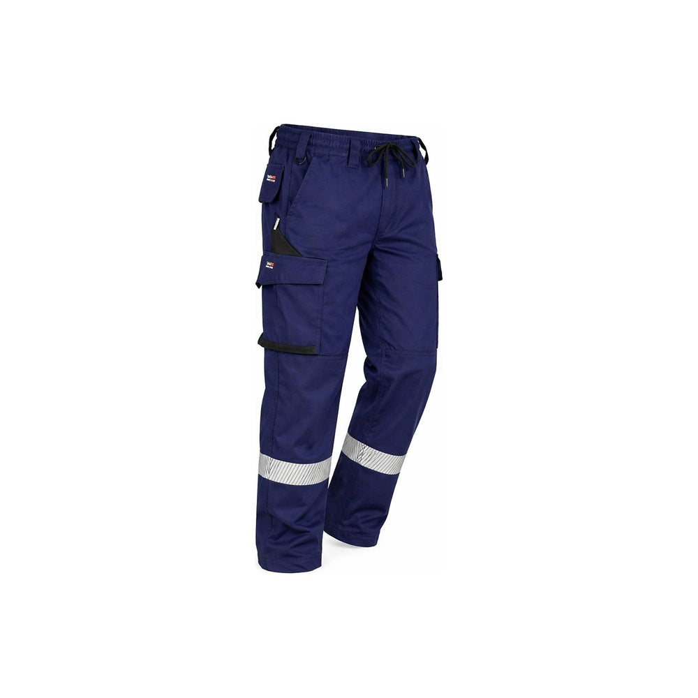Tuffa Stretch Ripstop PPE2 Cargo Pant With Knee Pad Pocket Navy 67R_40106928_TS023_67R