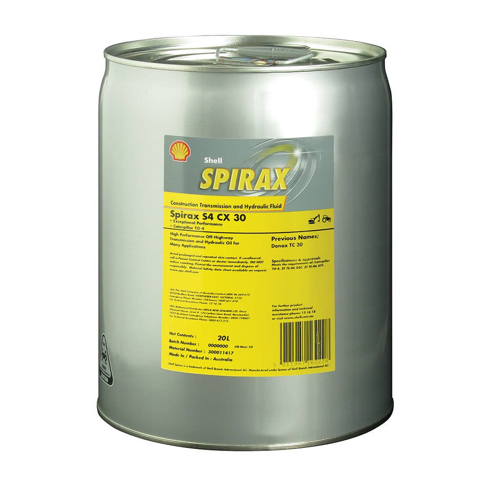 Oil Gear Spirax S4 CX 30 20L Shell 280304 300011417