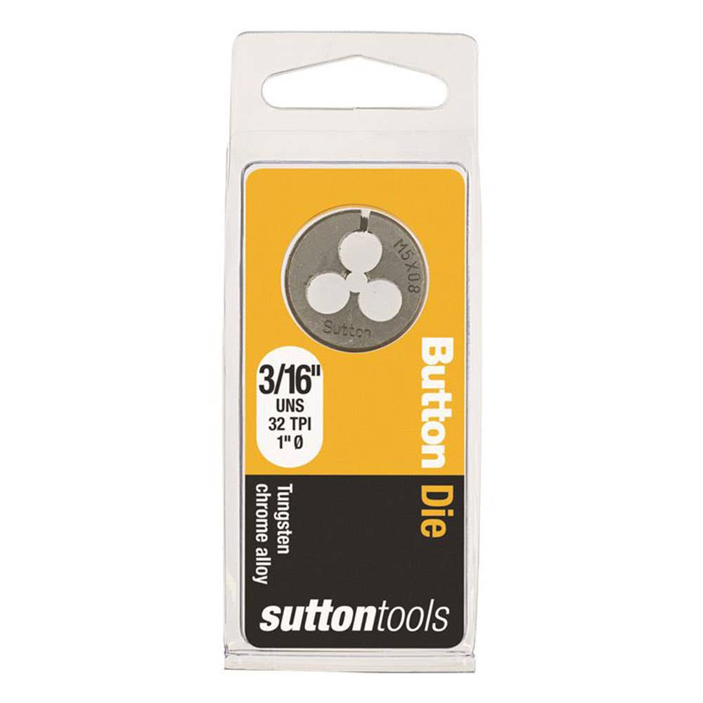 Die Button 1'' OD Carbon Steel 3/16''-32 UNS 2819147 M4150476