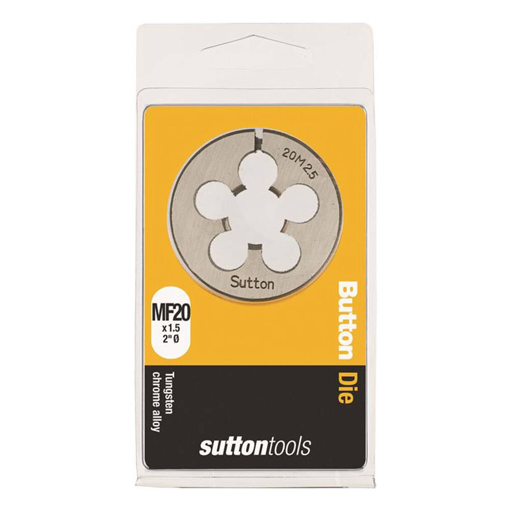 Die Button 2'' OD Carbon Steel ISO Fine 20mm x 1.5P 2826063 M4052007