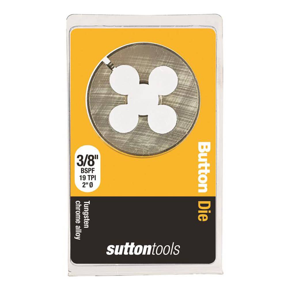 Die Button 2'' OD Carbon Steel 3/8''-19 BSPF 2828015