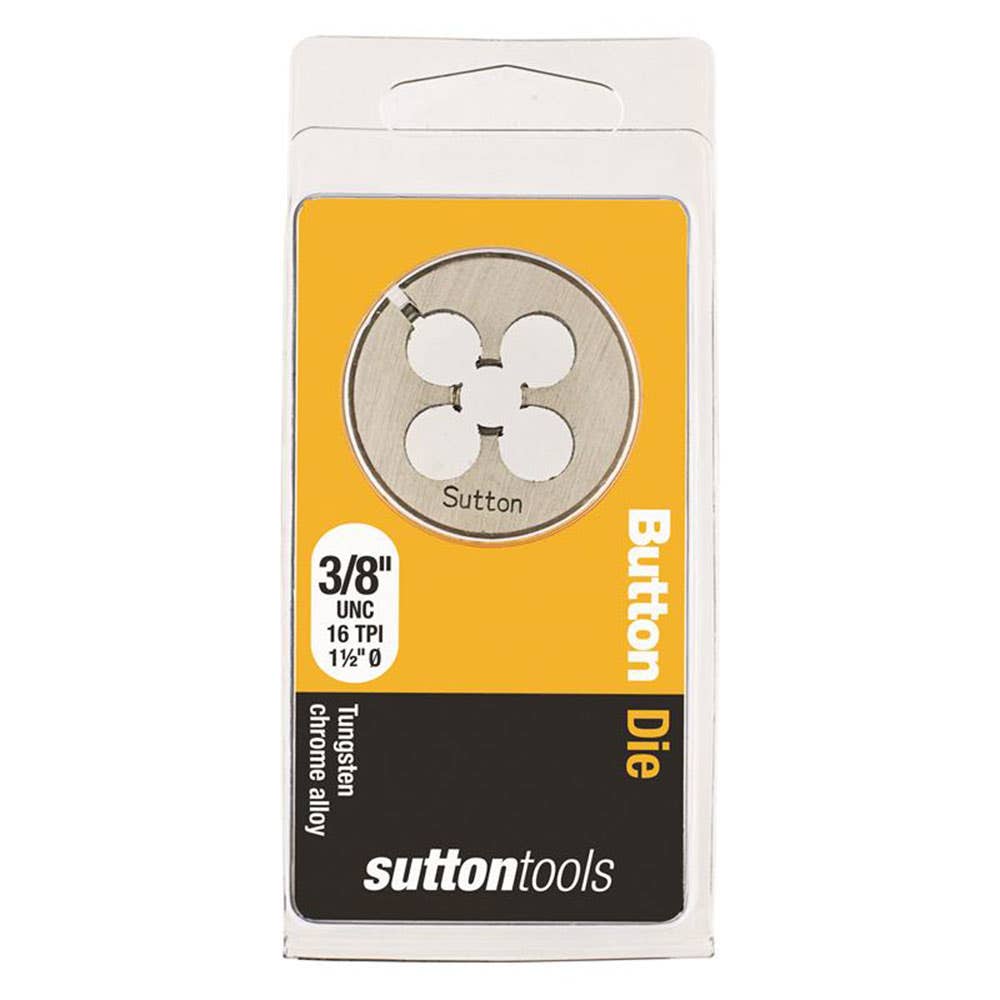 Die Button 1-1/2'' OD Carbon Steel 3/8''-16 UNC 2833015 M4130953