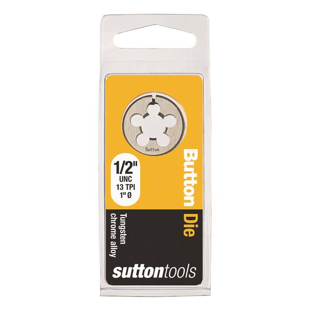 Die Button 1'' OD Carbon Steel 1/2''-13 UNC 2833026 M4121270