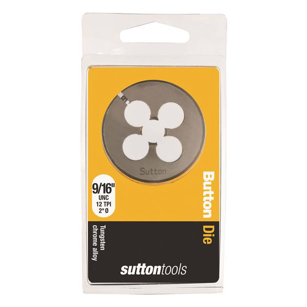 Die Button 2'' OD Carbon Steel 9/16''-12 UNC 2833033 M4141429