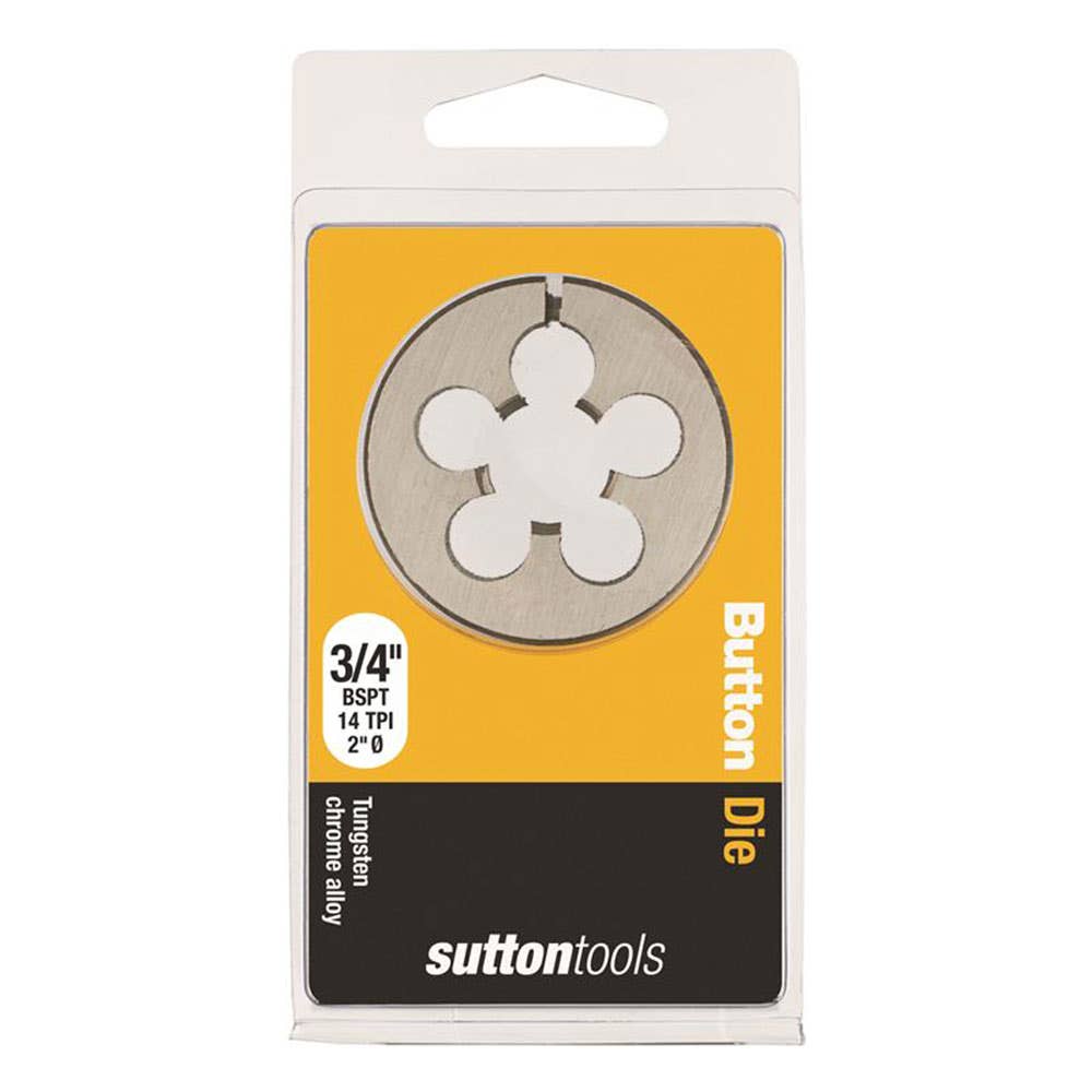 Die Button 2'' OD Carbon Steel 3/4''-14 BSPT 2836014 M4382644