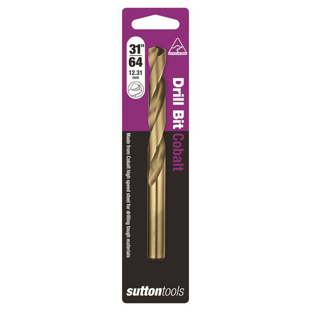 Bit Drill Cobalt Jobber 31/64'' 2837004 D1081231