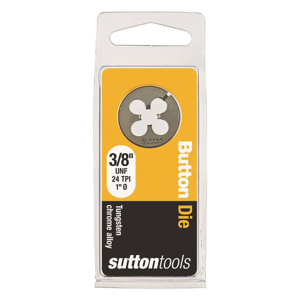 Die Button 1'' OD Carbon Steel 3/8''-24 UNF 2841014 M4150953