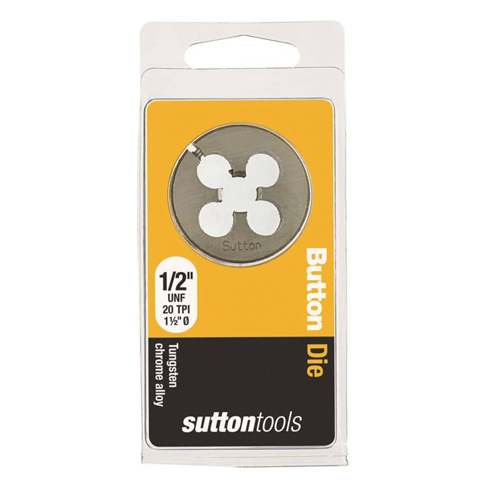 Die Button 1-1/2'' OD Carbon Steel 1/2''-20 UNF 2841027 M4161270