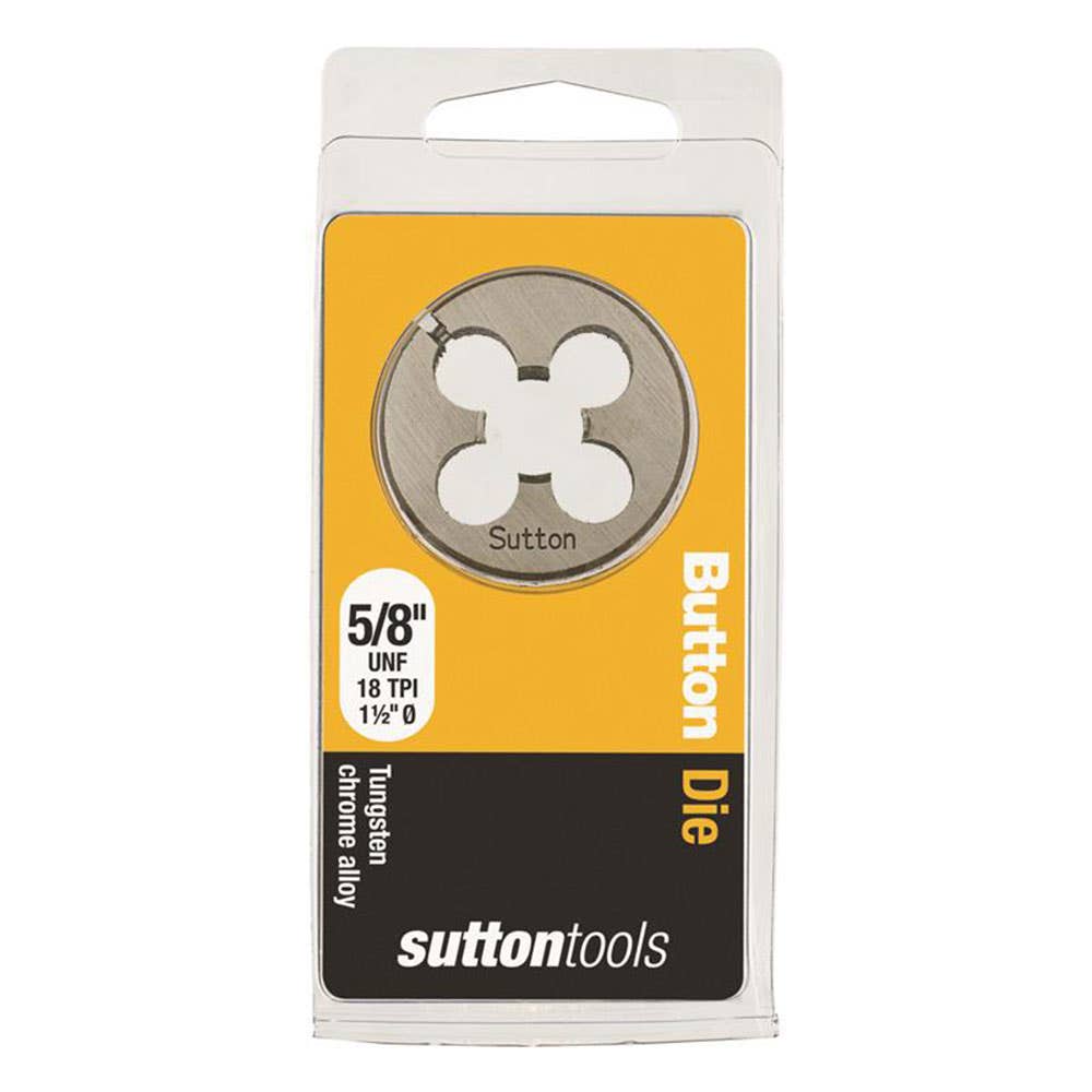 Die Button 1-1/2'' OD Carbon Steel 5/8''-18 UNF 2841038 M4161588