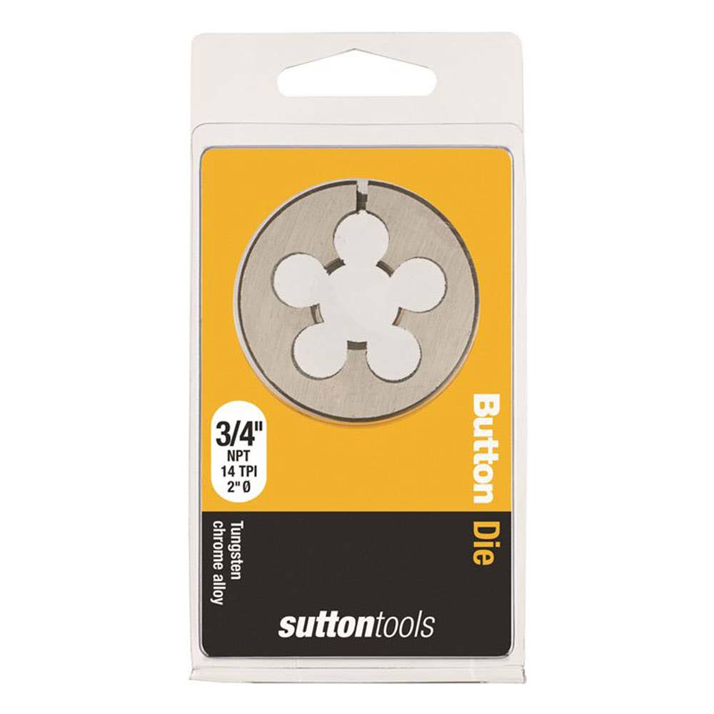Die Button 2'' OD Carbon Steel 3/4''-14 NPT 2844014 M4292667
