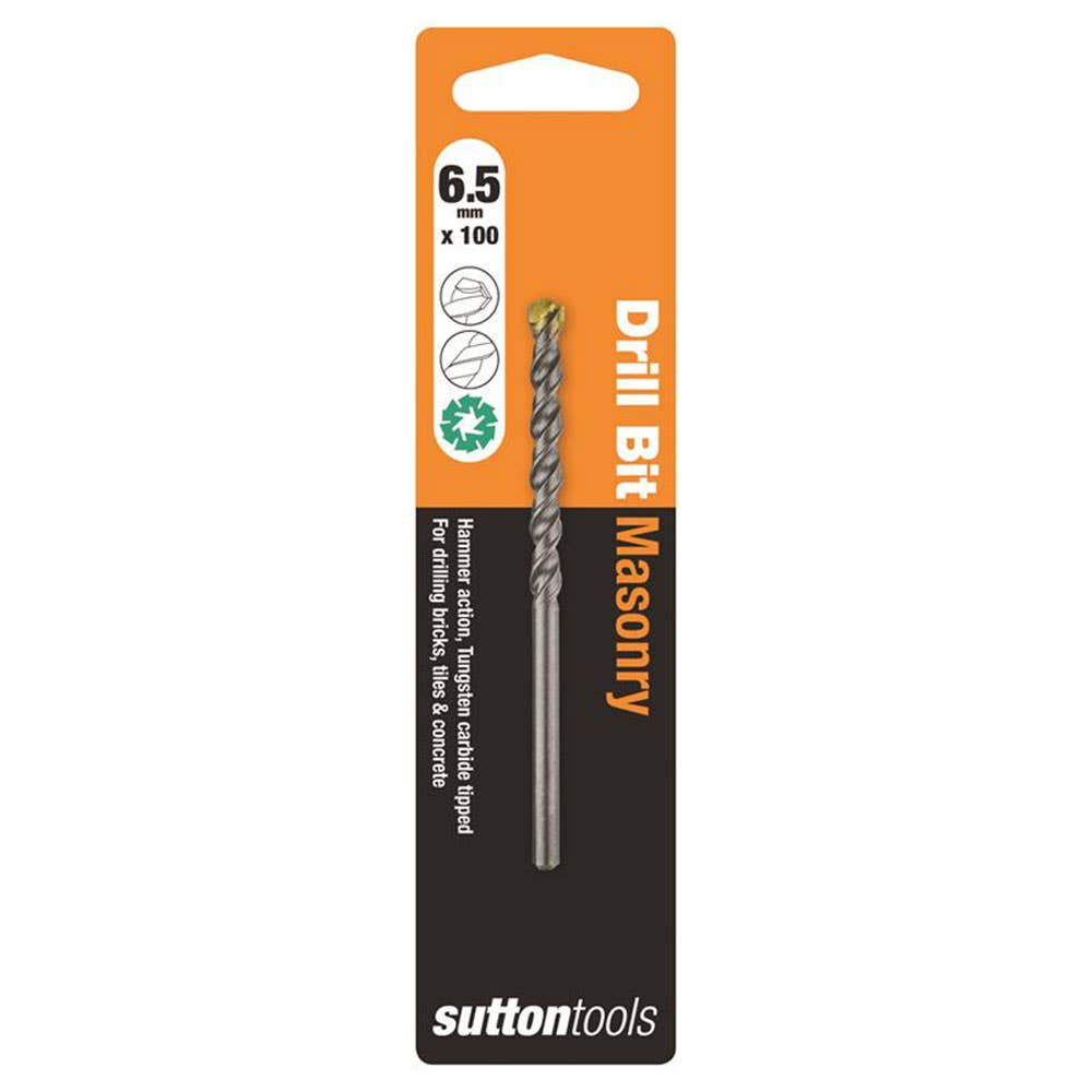 Bit Drill Masonry Standard Fixing 6.5mm 1/4'' X 100mm 2848009 D6000650