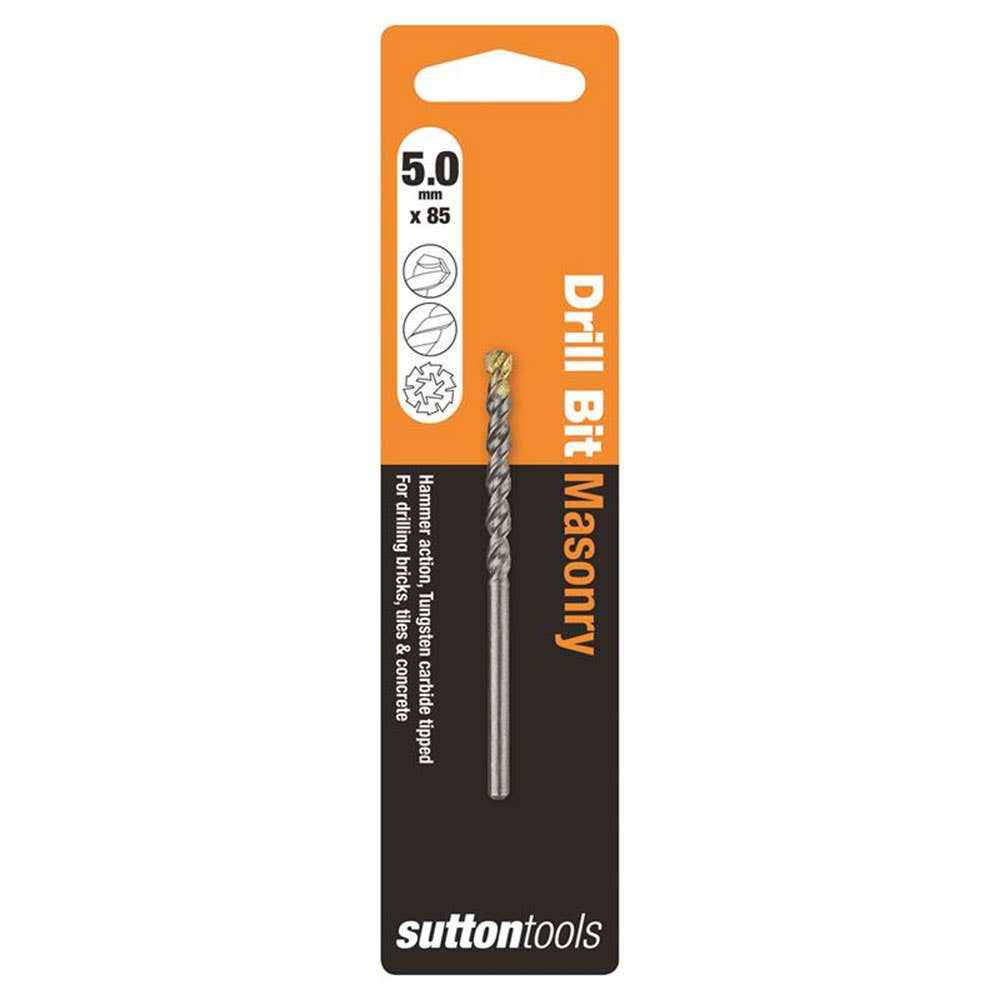 Bit Drill Masonry Standard Fixing 5mm 3/16'' X 85mm 2848016 D6000500