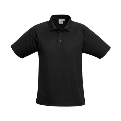 Shirt Polo S/S Polyester Biz Cool Sprint Black 2XL Biz BAE Logo_50107515_BAE_P300MS-BLK-2XL