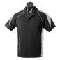 Premier Mens Polo Black / Ashe  XL 288686 1301-BLK/ASH-XL