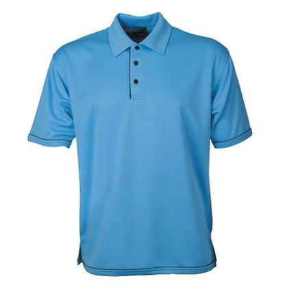 Cool Dry 2 Polo Short Sleeve Large Bimini Blue 1010B_288965_1010B Large Bimini blue