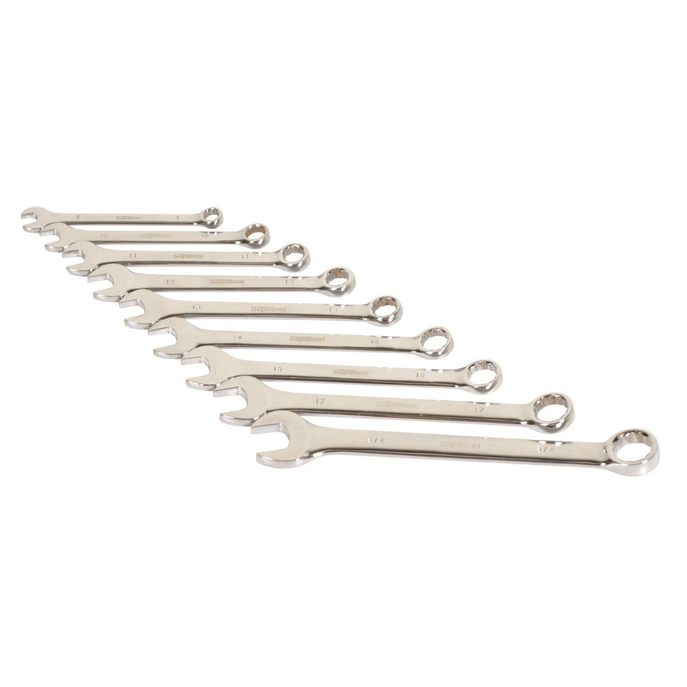 Spanner Set Combination 9Pcemm Supatool 79910166 S3009