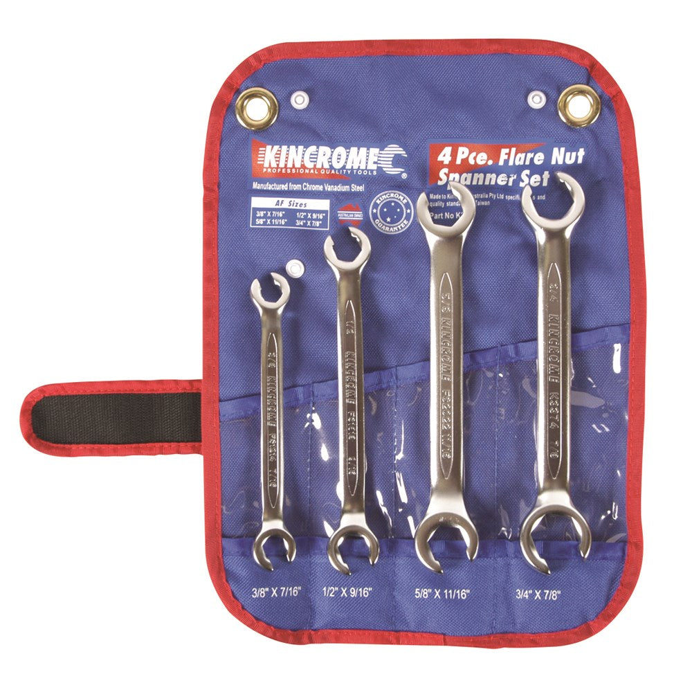 Spanner Set Flare-Nut Imperial K3062 Kincrome 91698002 K3062