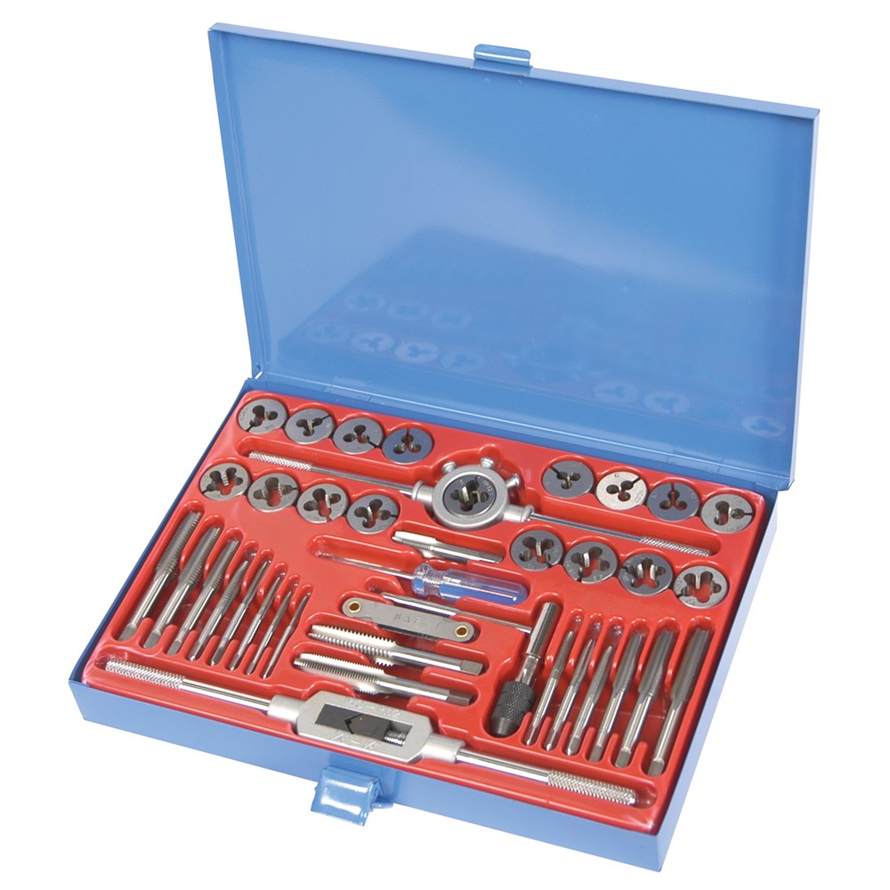Tap + Die Set Imperial 40 Piece Kincrome 92990187 K12022