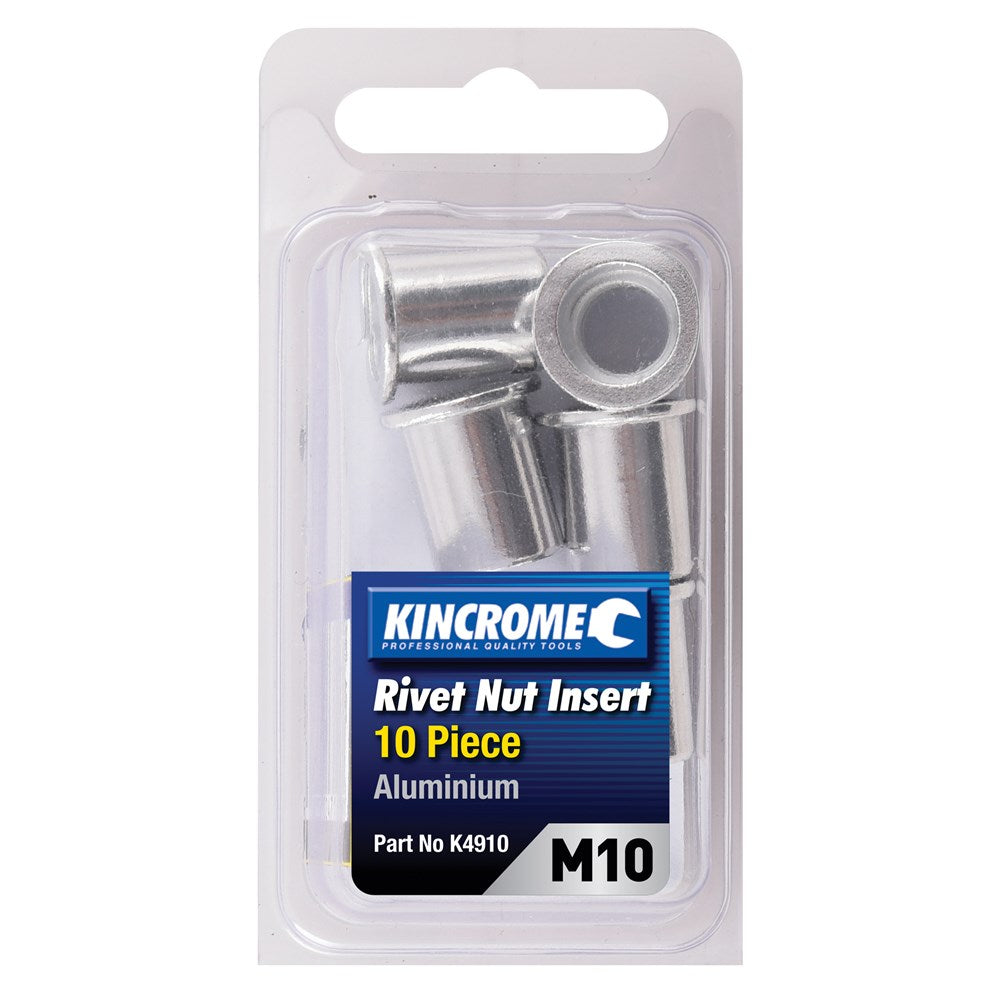 Rivnut Aluminium M10 Pk 10 40015559 K4910