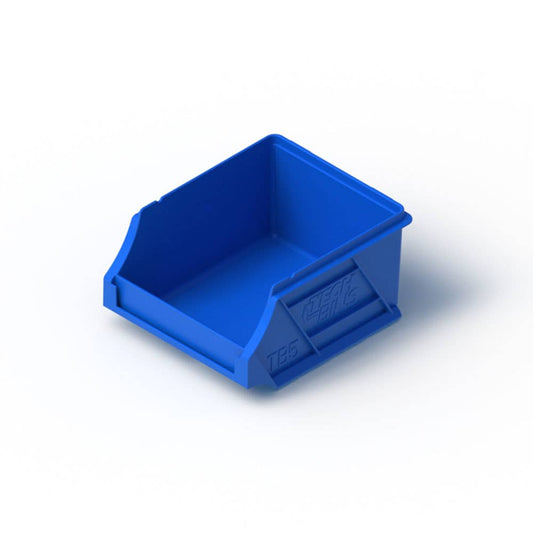 Plastic Parts Bin 0.5L 118 x 100 x 60mm Blue 29000002 APTB5BLUE