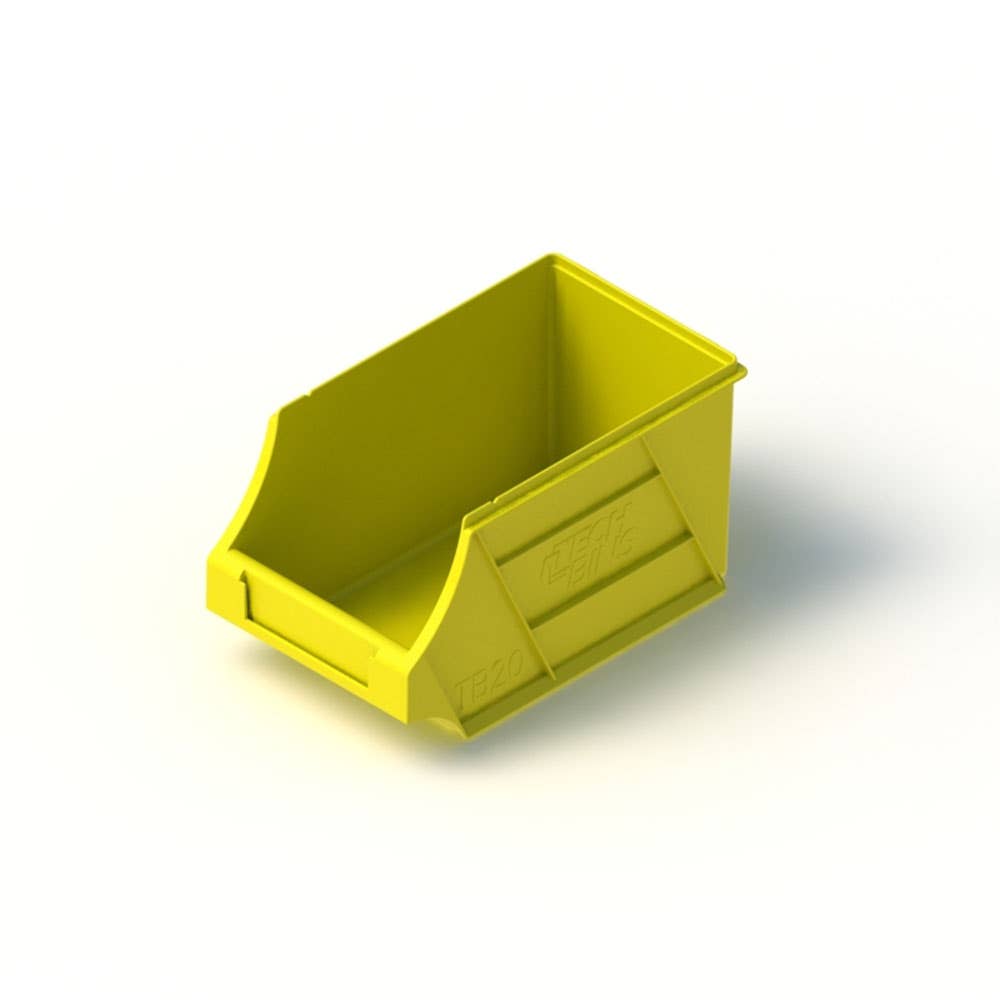 Tech Bin 20 Parts Storage Bin 2.5L Yellow 29000011 APTB20YELLOW