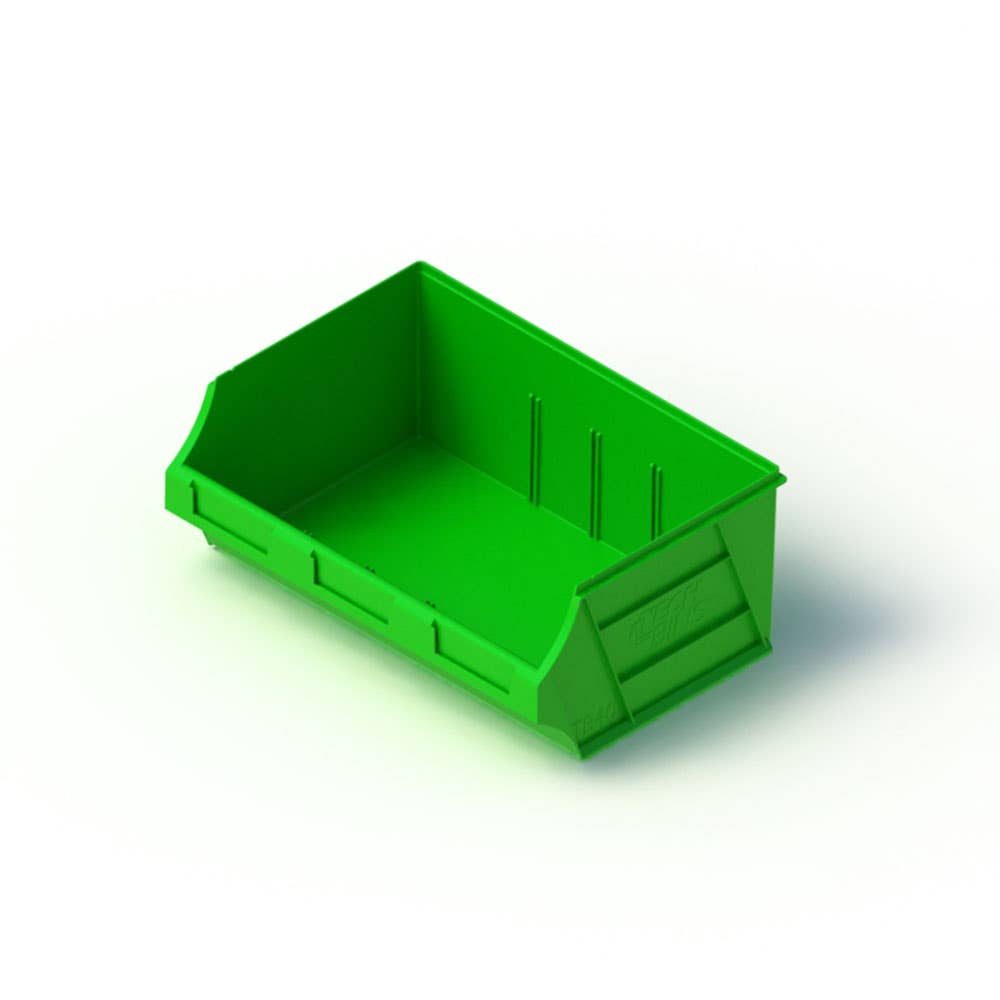 Tech Bin 40 Parts Storage Bin 12L Green 29000020 APTB40GREEN