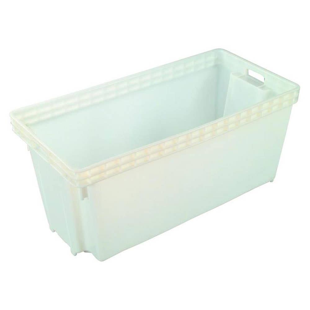 Plastic Crate 118L White 950 x 460 x 435mm Nesting 29000302 3107093